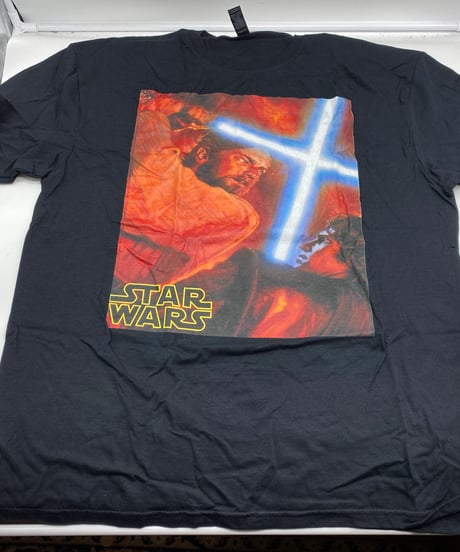 EP3 ROTS オビワン vs アナキン　デュエルアート　Tシャツ　Xlサイズ