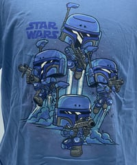 大人気シリーズ　マンダロリアンファミリーＴシャツ
