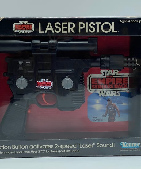 1980年　ケナー製品　EP5 TESB ルークスカイウォーカー　ブラスター　小冊子付き完品