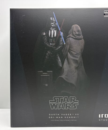 １０スケールスタチュウ　シリーズ　2025 CCXP 会場限定品　EP4 ANH ダースベイダー vs オビワンケノービ