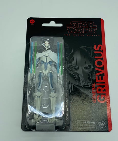 6インチ　ブラック　シリーズ　フィギュア　CW版　ジェネラルグリーヴァス