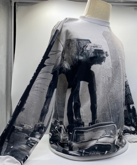 『表裏同柄』　スターウォーズ　AT-AT in NY !?  Lサイズ
