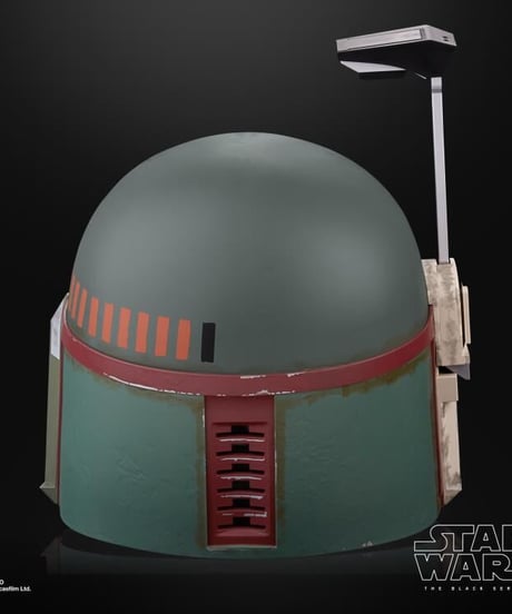 エレクトロニック　ヘルメット　シリーズ　1/1　ブック　オブ　ボバフェット版　1/1ヘルメットクリアー版