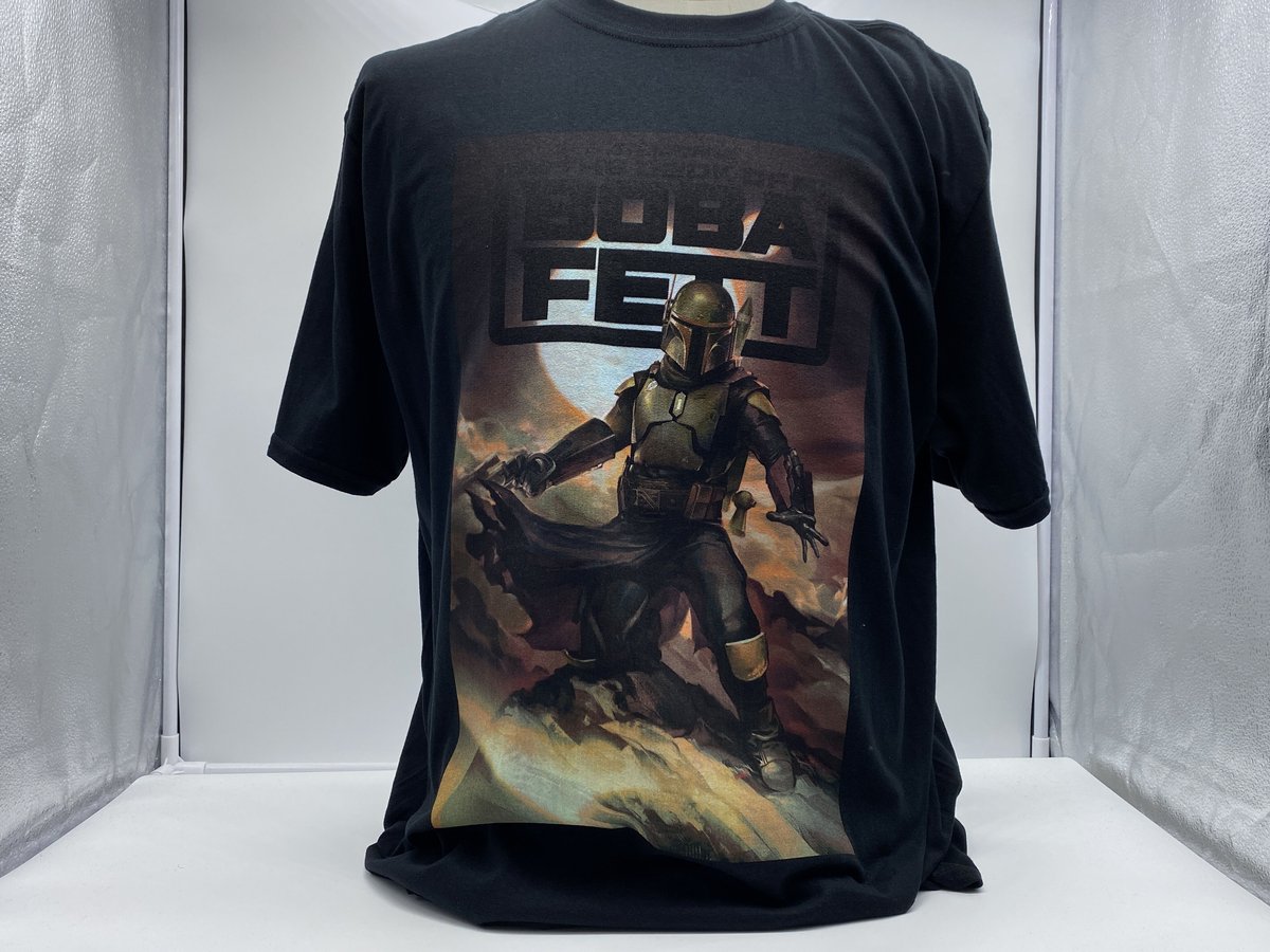 ボバ・フェット Tシャツ Lサイズ ブラック アメリカ製 changes 