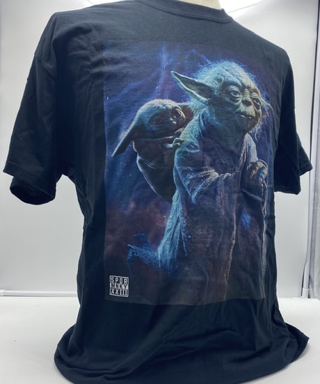 大人気　ジェイドマスターヨーダ&ザ　チャイルド/グローグーコンビ　Tシャツ　③