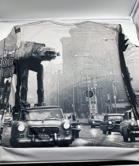 『表裏同柄』　スターウォーズ　AT-AT in NY !?  Lサイズ
