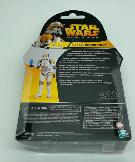 6インチ　ブラック　シリーズ　フィギュア　2024 NYCC 会場限定品　EP3 ROTS コマンダーコーディ