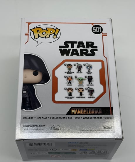 ファンコポップシリーズ　限定販売品　マンダロリアン版　ルークスカイウォーカー　glow in the dark