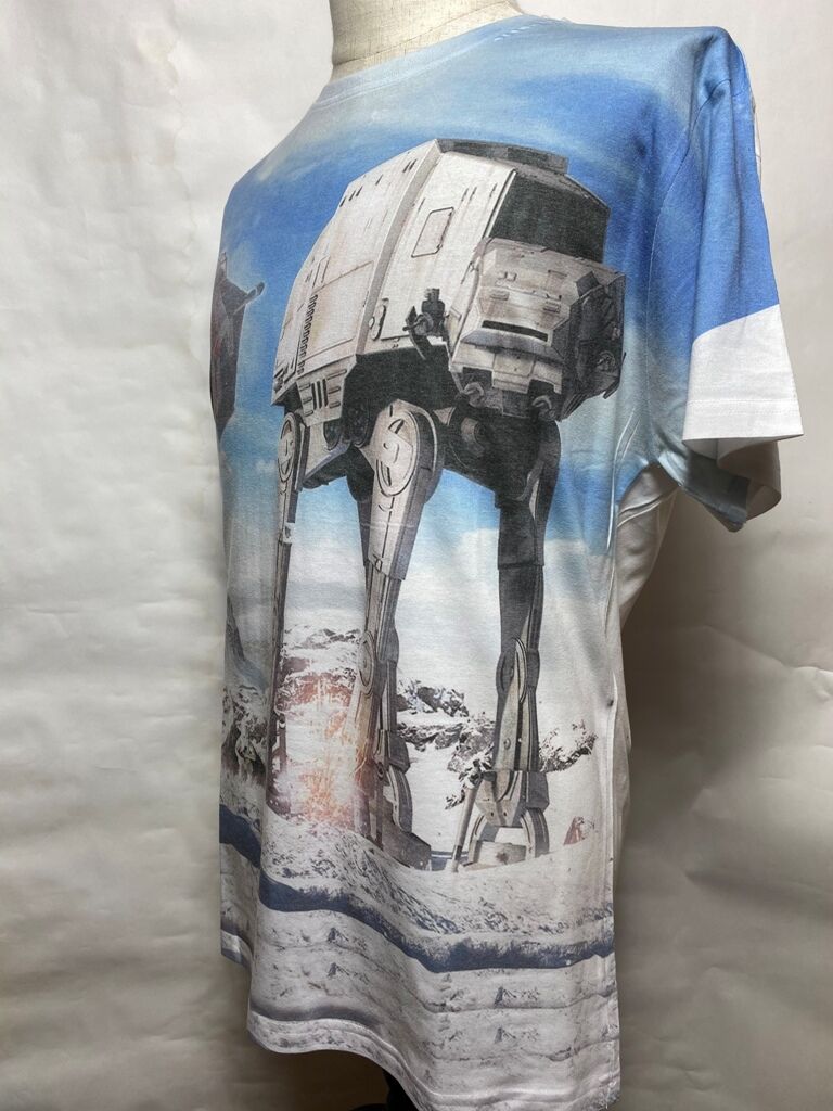 スターウォーズ Tシャツ EP5 惑星ホスでの最高の一場面柄 AT-AT