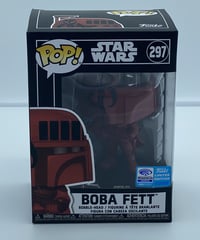 ファンコPOPシリーズ　2020 アメリカワンダーコンベンション限定アイテム レッドボバフェット（ハードカバー無し）①