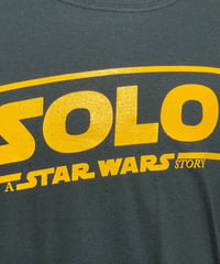 スターウォーズ　Ｔシャツ　スピンオフ　ハンソロ　ロゴ柄