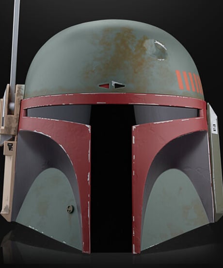 エレクトロニック　ヘルメット　シリーズ　1/1　ブック　オブ　ボバフェット版　1/1ヘルメットクリアー版