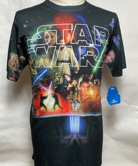 スターウォーズ　Ｔシャツ　 スターウォーズキャラクターオールキャスト版