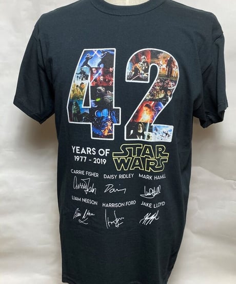 スターウォーズＴシャツSW42th 1977～2019