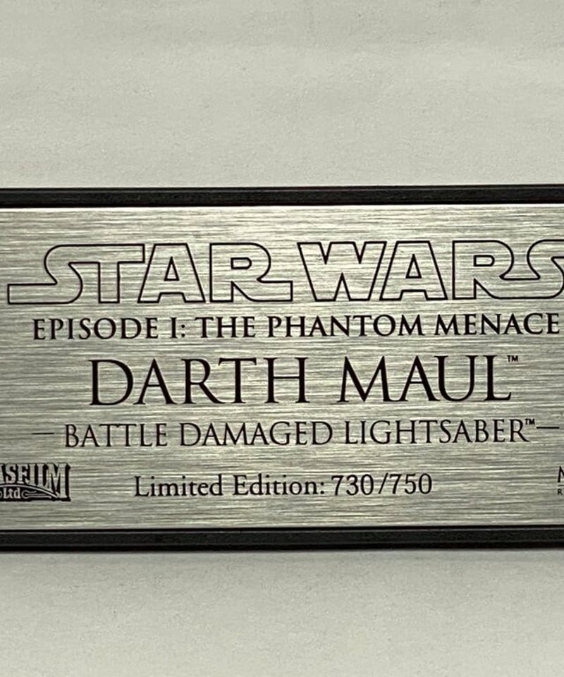 マスターレプリカリミテッドエディションスターウォーズダース