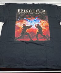 EP3 ROTS アナキン vs オビワン　デュエルアート　Tシャツ　XL