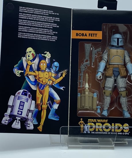 6インチ　フィギュア　ルーカスフィルム50th.限定品フィギュア　アニメドロイド版ボバフェット