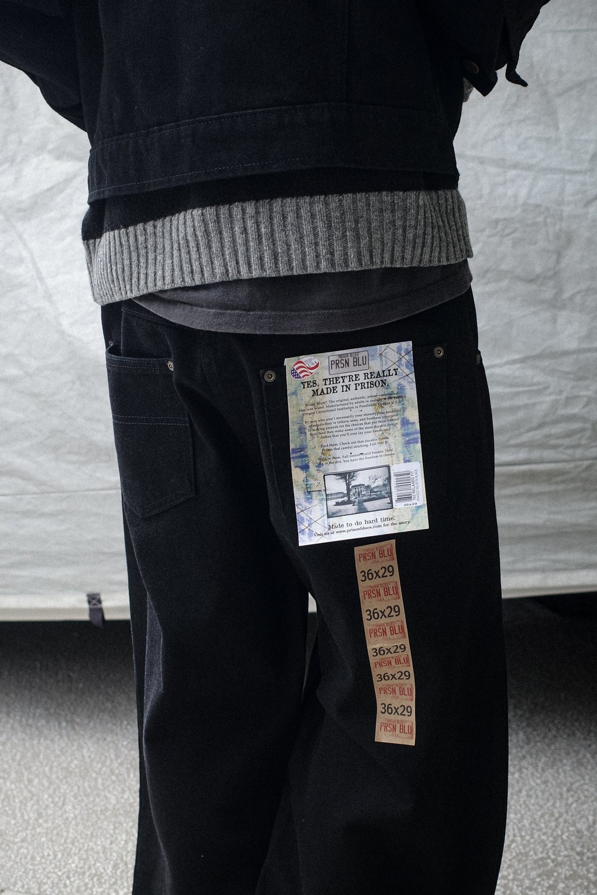Prison Blues Relaxed Fit Jeans | DAMAGEDONE 2nd