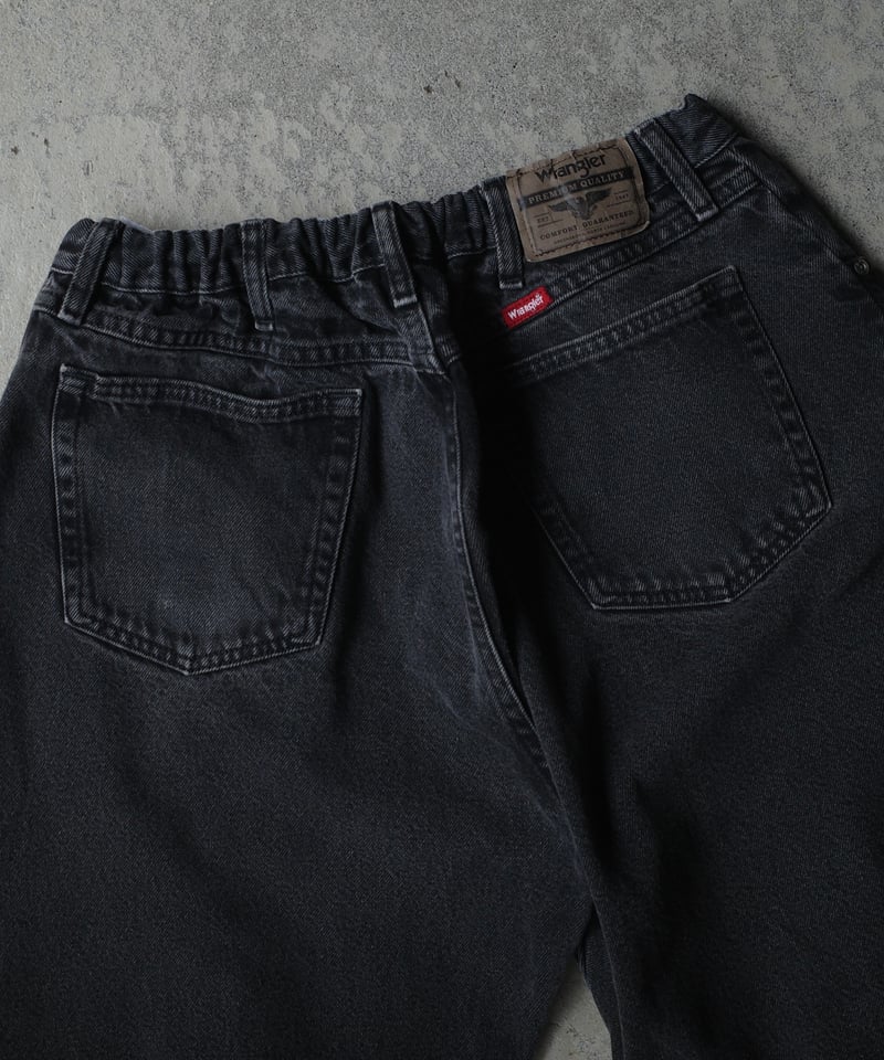 Wrangler Remake Black Denim -1 | DAMAGEDONE 2nd