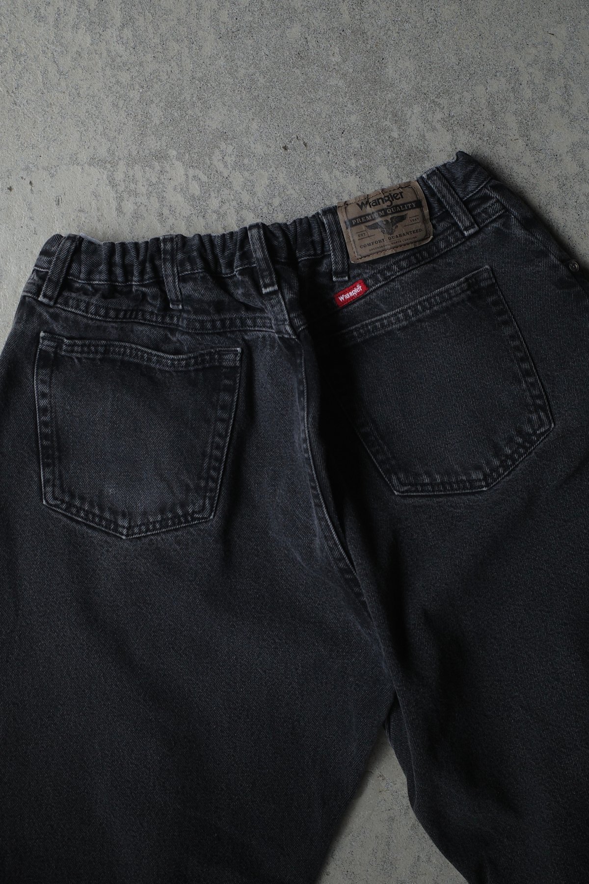 Wrangler Remake Black Denim -1 | DAMAGEDONE 2nd