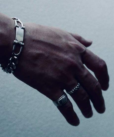 meian sterling silver "mex ID" bracelet