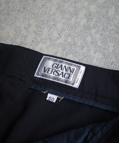 “GIANNI VERSACE” Summer Material Slacks -1 Made in Italy