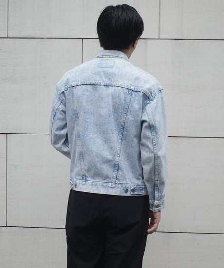 80-90's Levi's 57508 Chemical Wash Denim Jacket -Made in USA