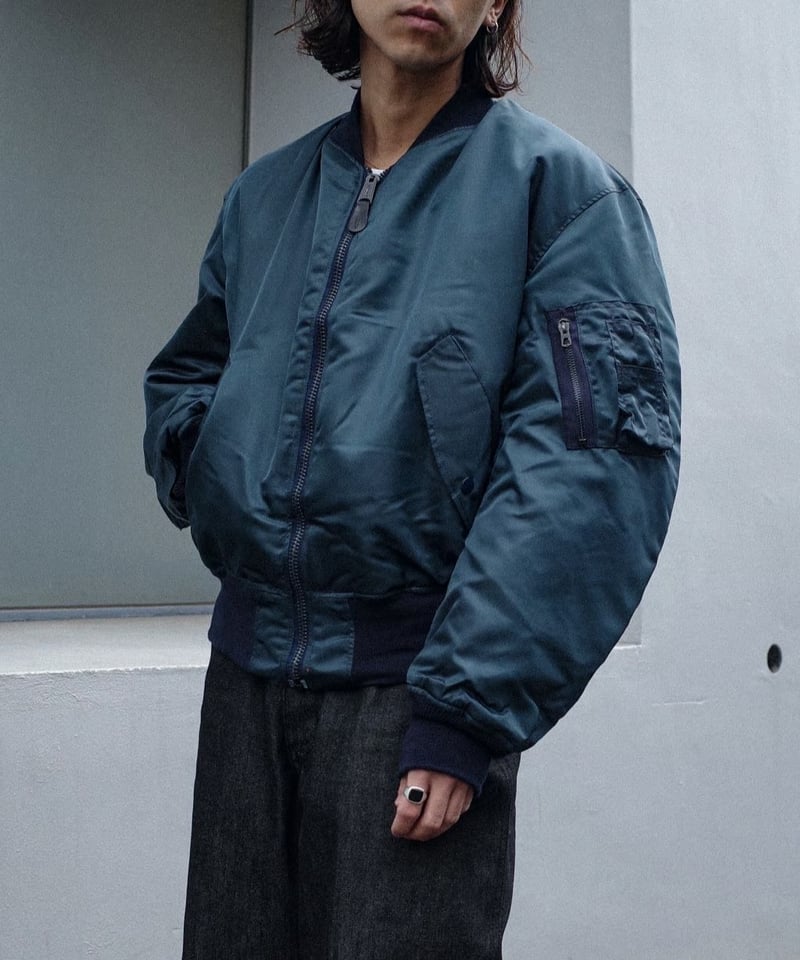 DEADSTOCK GREENBRIER MA-1 FLIGHT JACKET | DAMAG