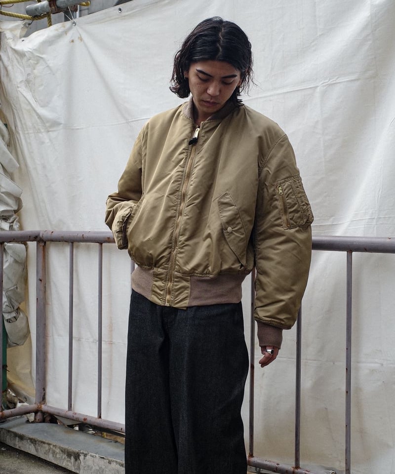 DEADSTOCK GREENBRIER MA-1 FLIGHT JACKET | DAMAG