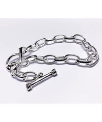 meian sterling silver "chain link" bracelet
