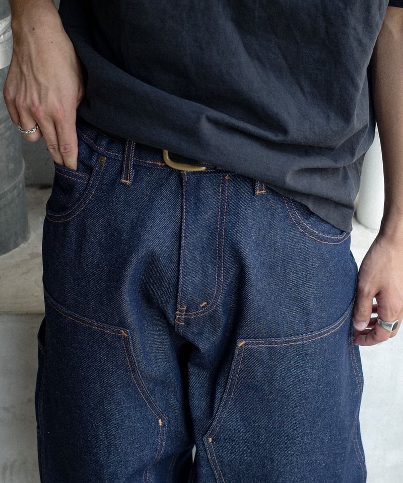 Prison Blues Double Knee Denim Work Jean Black