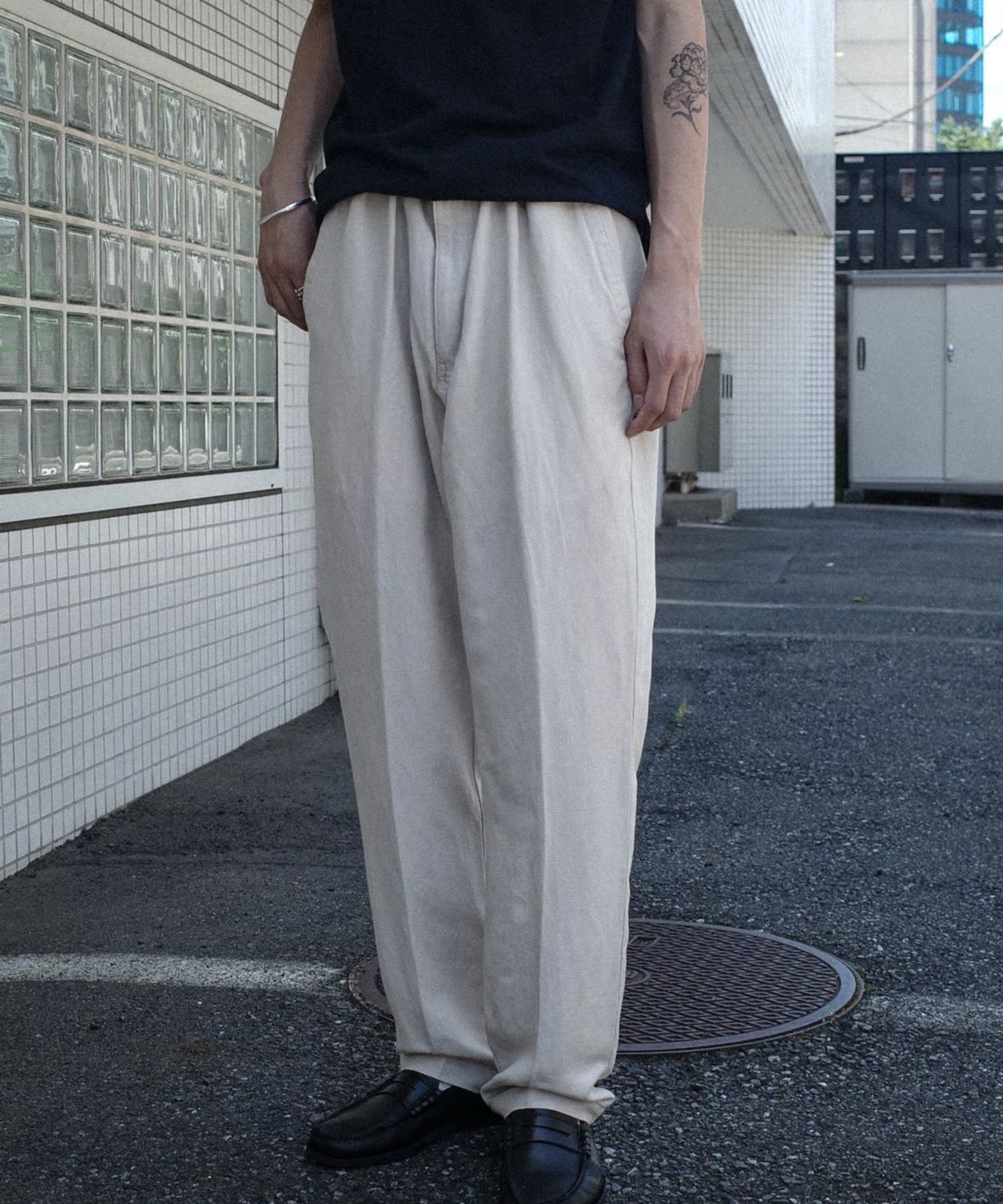 【送料無料】Cubavera リネンスラックスパンツ キューバベラ Cubavera Linen Brend Draw String Pants | DAMAGE