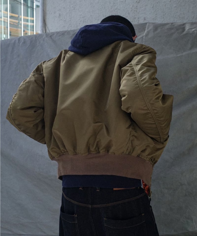 DEADSTOCK GREENBRIER MA-1 FLIGHT JACKET GOLD |