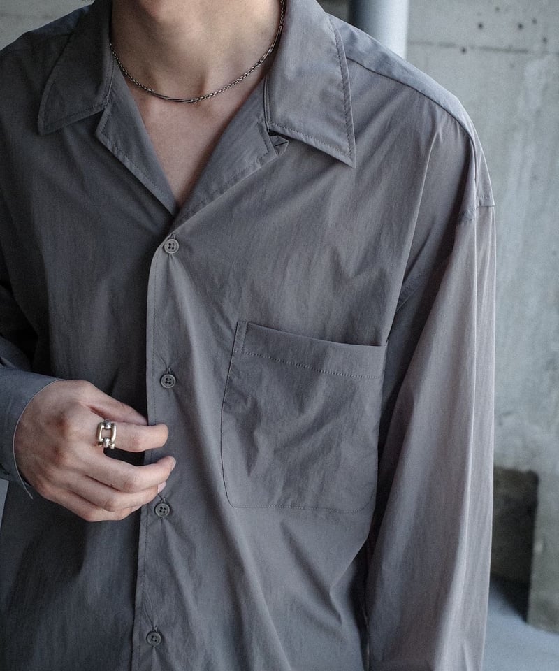 ☃☂☁☼新品ポケットボトル、スカーフノベルティ、ティペットブラウス タケノコタック胸刺繍ブラウス[品番：OLOW0015761]｜RMAF NICE