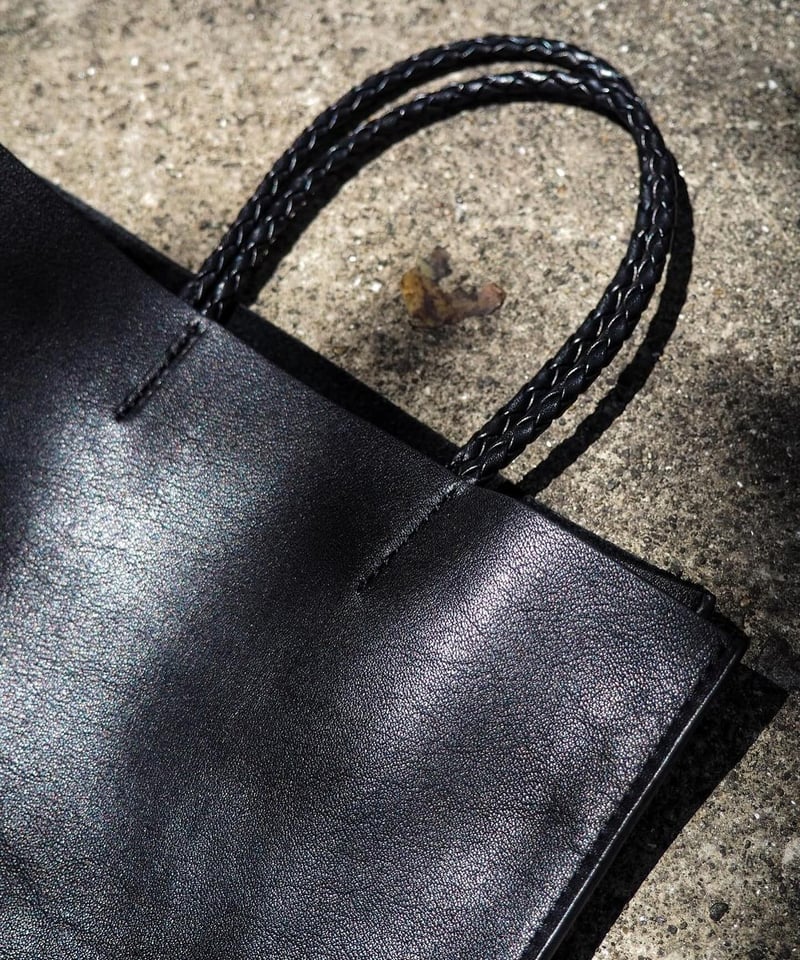 Made in ASAKUSA” LEATHER CONVENI BUKURO Made in ASAKUSA” LEATHER CONVENI BUKURO -BLACK