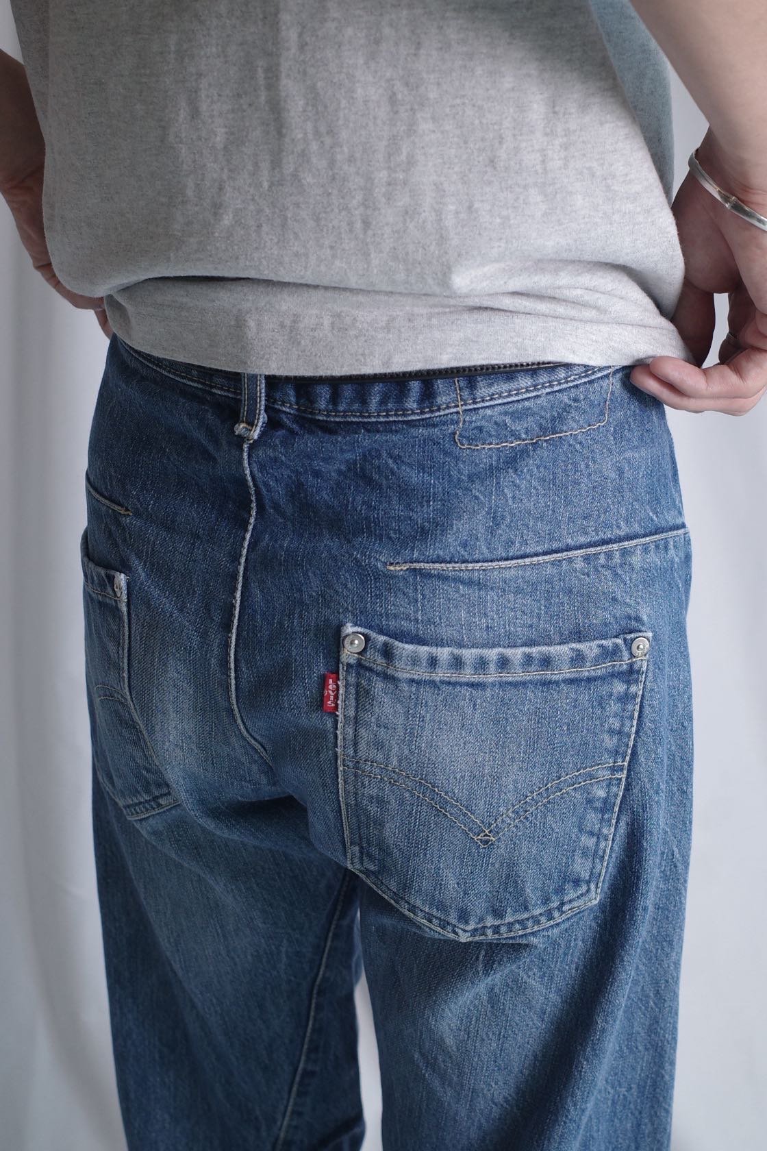00sユーロリーバイス Levi's Engineered Jeans ジーンズ 00s Levi's Euro エンジニアード デニムパンツ 立体裁断 W32 L34