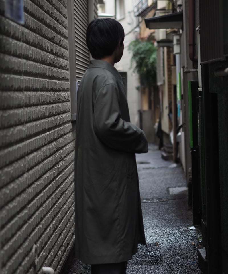 90-00s Deadstock French Military Balmacaan Coat