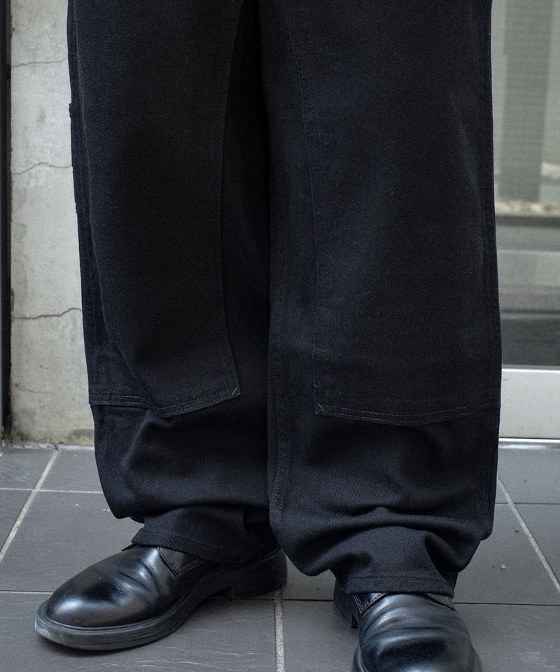 Prison Blues Double Knee Denim Work Jean Black