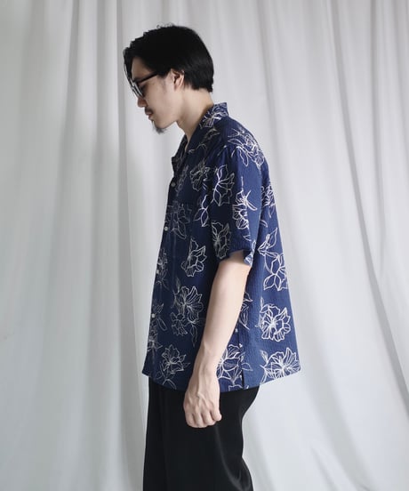 GAP S/S Open Collar Shirts -3