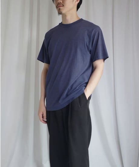 "Made in USA" Hanes Blank T-Shirts -Navy -13