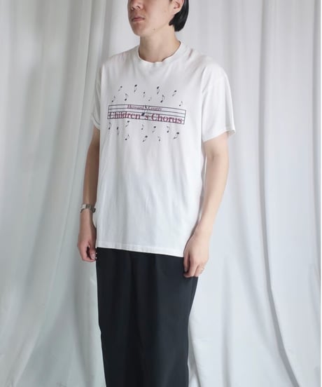 Various White Design Tee -28