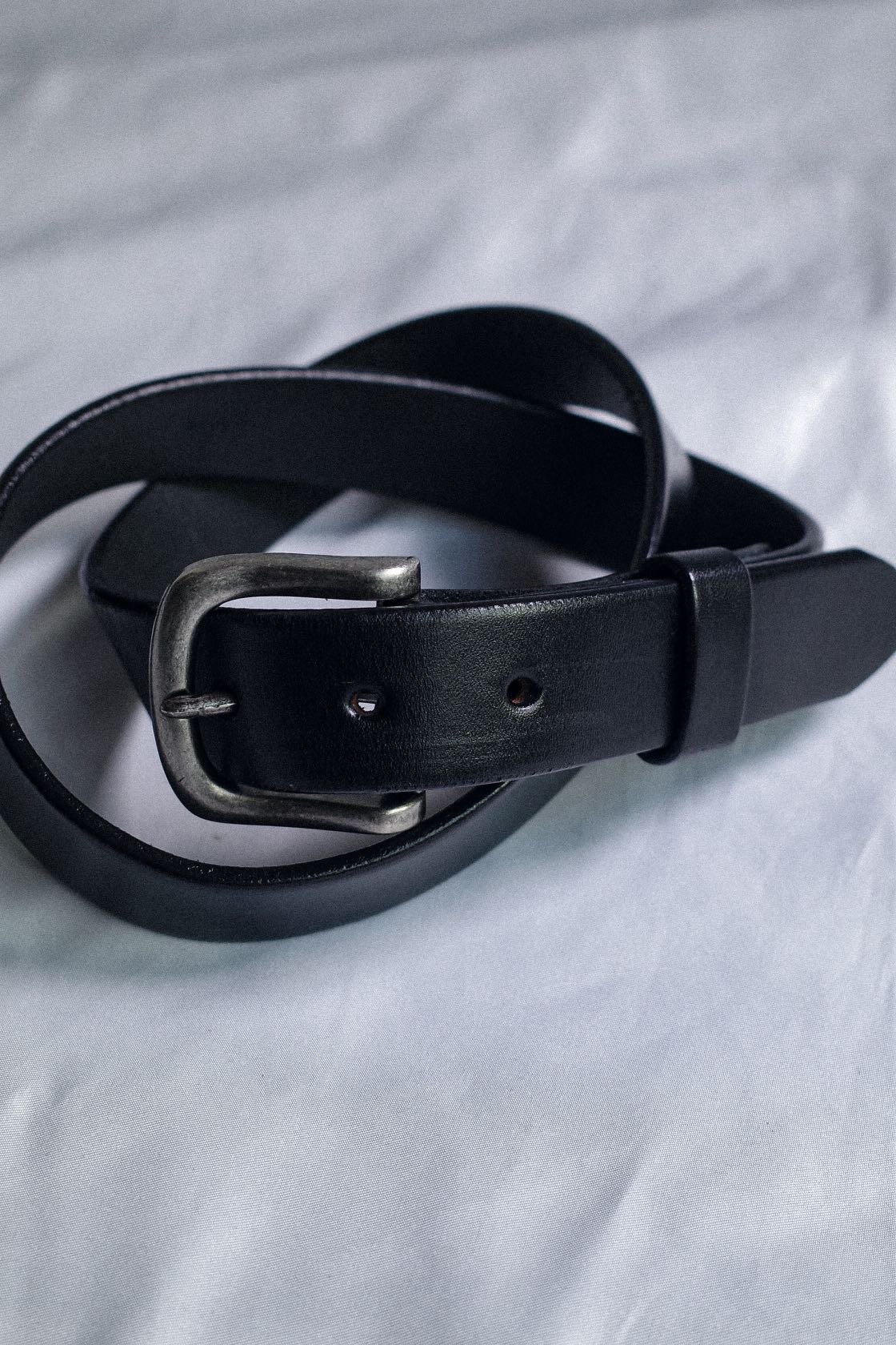 き*ん様 Tory Leather Plain Strap Belt 2145 Tory Leather Plain Strap Belt Black #2145 | DAM