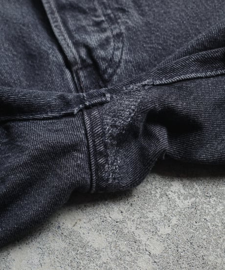 Levi's 501 Black Denim Pants #3