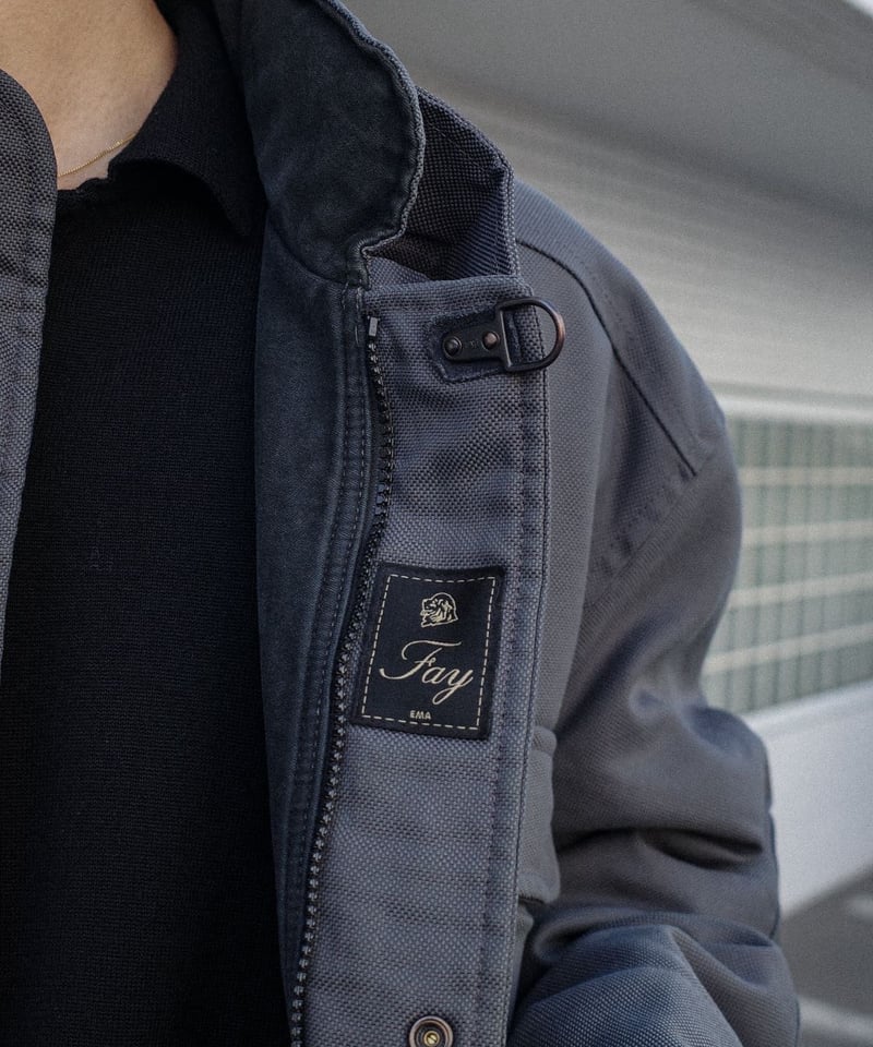 Old Fay Fireman Detail Jacket -2 Made in Italy