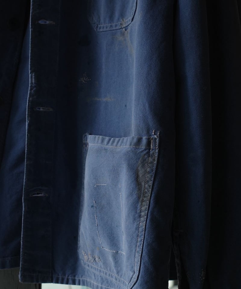 60's L' Ascenseur French Work Jacket | DAMAGEDO