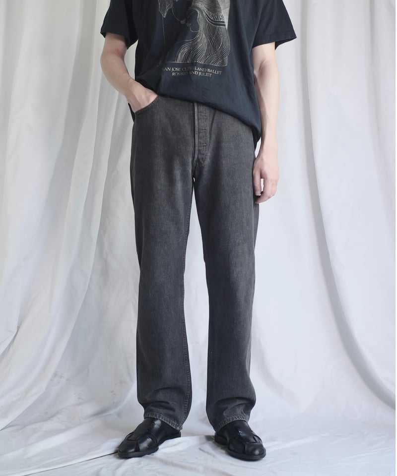 USA製 Levi's 501 先染めブラック W29 L34 裏553 90s 90's Levi's 501 先染め Black 