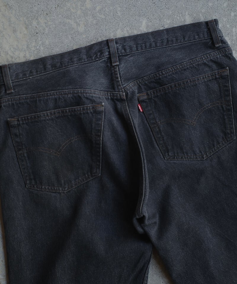 90's Levi's 501 先染め Black 