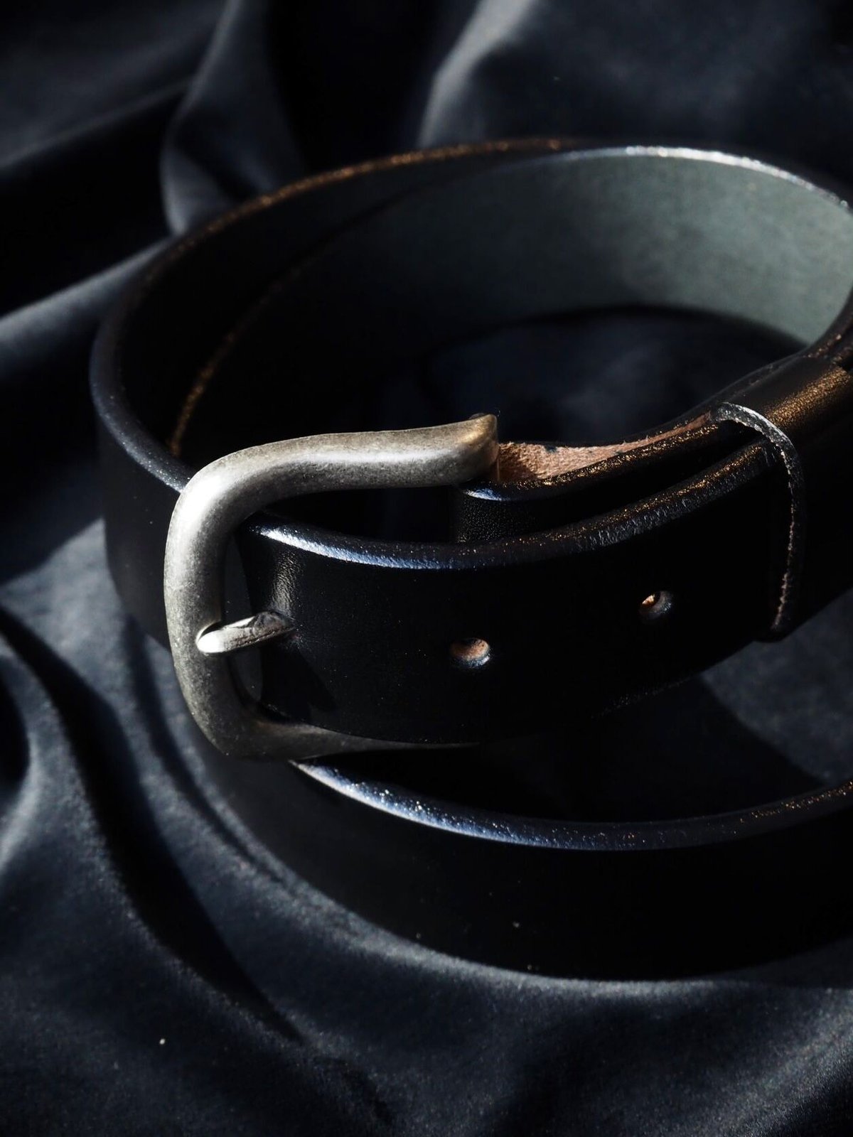 TORY LEATHER / トリーレザー | BRIDLE LEATHER BELT 2139 レザーベルト | BLACK | レディース