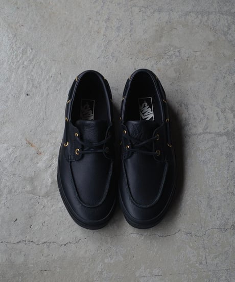VANS 2-Eyelet Boat Shoes Leather