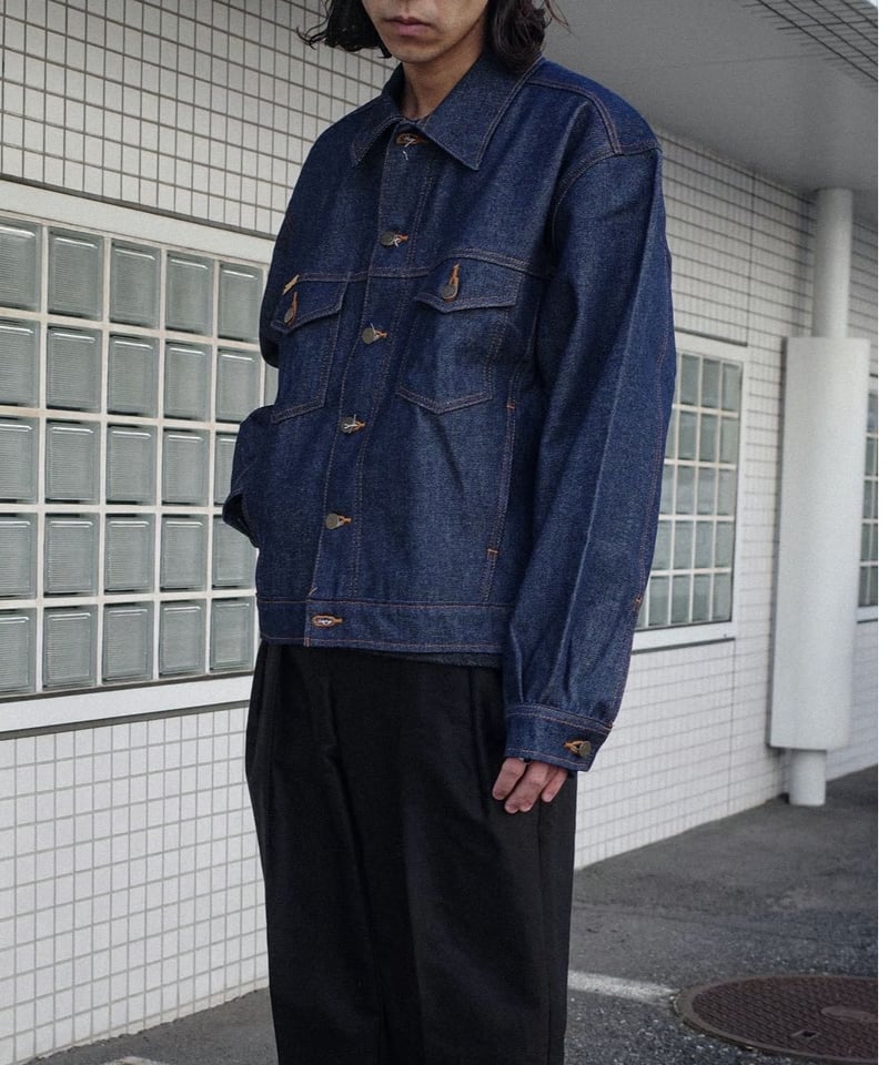 **i様 Prison Blues Denim Western Jacket B Prison Blues Denim Western Jacket | DAMAGEDONE 2nd